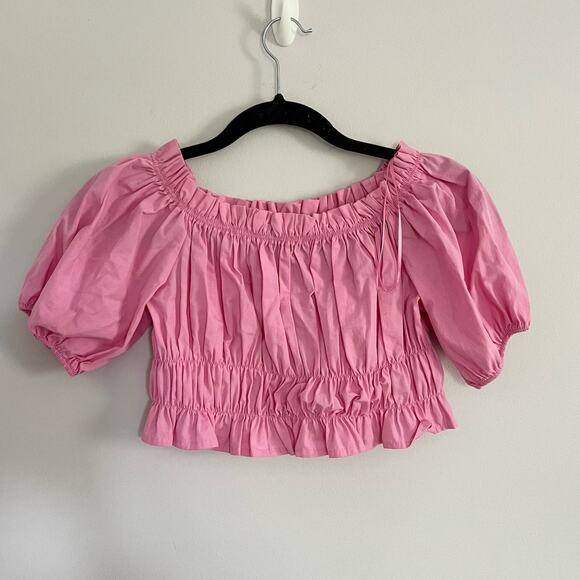 ZARA Pink Crop Size S - Picture 1 of 3